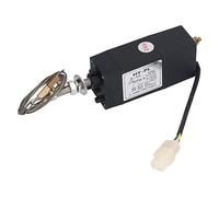 BTOSEP Válvula solenoide de flameout de motor diesel, alta seguridad, diseño duradero para generadores diesel, control eléctrico de 24 V