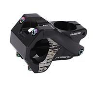 BTOSEP Vástago para manillar de bicicleta, ligero, resistente, diseño hueco para una conducción cómoda en bicicletas de montaña, aleación de aluminio, 50 mm (negro)