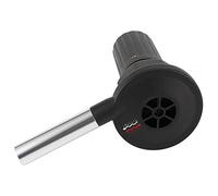 BTOSEP Ventilador de barbacoa portátil eléctrico para encender rápidamente el fuego, ideal para acampar y picnic, hecho de polipropileno duradero y aleación de aluminio