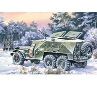 BTR-152K, Armoured Personal Carrier 1:72 Plástico Modelo Kit Icm