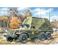 BTR-152S, Vehículo De Mando Blindado 1:72 Kit De Modelo De Plástico ICM