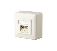 Btr netcom 130c380002-i toma de corriente rj-45 blanco