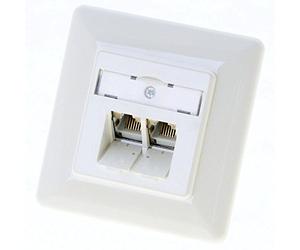 BTR NETCOM 130C381002-I - Toma de corriente (RJ-45, 6a, Blanco)