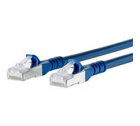 Btr netcom cat6a, 0.5m cable de red azul 0,5 m
