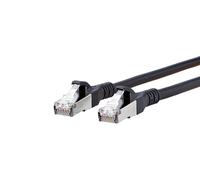 Btr netcom cat6a, 0.5m cable de red negro 0,5 m