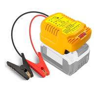 BTRUI Adaptador de arranque de coche para batería DeWalt de 18 V, cable de 11 AWG que se convierte en arrancador de arranque automotriz, cable de kit de arranque para batería de coche (sin batería)