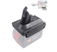 BTRUI Adaptador de batería para Dyson V6 para batería de litio Bosch de 18 V, para Dyson V6 AbsoluteMotohead DC58 DC59 DC61 DC62 SV06 convertidor de aspiradora de mano (BOS18V6)