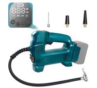 BTRUI Compresor de batería para Bosch Professional sistema de batería de 18 V, compresor de aire portátil de 150 PSI con manómetro digital para coche, moto, bicicleta pelotas (no batería)