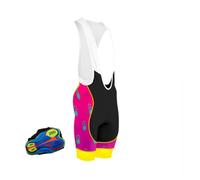 BTRYLDCFA Culotte Ciclismo Hombre 20D Acolchado Babero Corto for Hombre elástico Bicicleta Pantalones Cortos XXS-5XL Negro Hombres Ciclismo Pantalones Cortos Mountain Bike Bicicleta(Color-2,5XL)