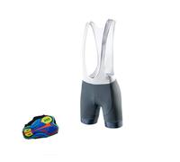 BTRYLDCFA Culotte Ciclismo Hombre Culote Corto con Tirantes de Gel 20D for Ciclismo de montaña, Transpirable, Acolchado y de Secado rápido.(Color-6,XL)