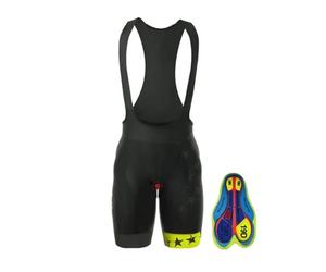BTRYLDCFA Culotte Ciclismo Hombre Culotte Corto con Tirantes for Ciclismo de montaña, Transpirable, Acolchado de Gel, for Hombre, for triatlón, Ropa Interior Profesional(Colour 5,M)