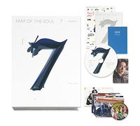 BTS Album - MAP OF SOUL : 7 [ 2 ver. ] Package + Photo Book + Lyric Book + CD + Mini Book + Photo Card + PostCard + Sticker + Coloring Paper