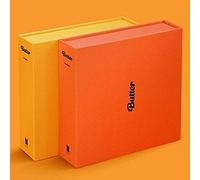 BTS - BTS [ BUTTER ] Album [ CREAM / PEACHES ] RANDOM VER. CD+Photo Book+2 Lyrics Card+Instant Photo Card+Photo Stand+Folded Message Card+Graphic Sticker+Photo Card K-POP SEALED+TRACKING CODE