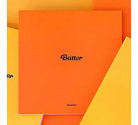 BTS - BTS [ BUTTER ] Album [ PEACHES ] VER. CD+Photo Book+2 Lyrics Card+Instant Photo Card+Photo Stand+Folded Message Card+Graphic Sticker+Photo Card K-POP SEALED+TRACKING CODE