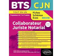 BTS Collaborateur juriste notarial: Annales corrigées (BTS Fiches, schémas et exos)