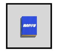 BTS JIN Happy 1st Album Weverse Albums Version Box+40p PhotoBook+8p Lyric Book+3ea Sticker Card+1p QR Card+1ea User Guide+1p PhotoCard+Tracking Sealed Bangtan