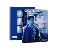 BTS JUNGKOOK 37A245-JK - Álbum de fotos periférico dorado de alta definición