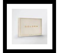 BTS Jungkook Golden 1er Álbum Solo Versión Estándar Sólida CD + 1 póster plegado en el paquete+64p PhotoBook+2p PostCard+2p PhotoCard+2ea Symbol Sticker+Tracking Sealed JUNG KOOK