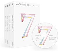 BTS MAP OF THE SOUL : 7 - [ver.4] CD, Photobook, Folded Poster, Others con Set de Pegatinas Extra y Set de Tarjetas Fotográficas, 205 x 277 mm, Multicolor