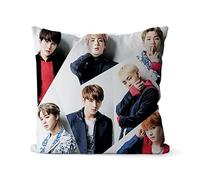BTS Merchandising KPOP BTS JHope V Jungkook Suga Jimin Jin Home Decor Modern Outdoor Interior Sofá Almohada BTS Regalos 45 cm x 45 cm