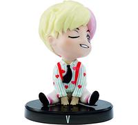BTS mini figura de vinilo V, miembro banda coreana (Mattel GKH77)