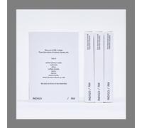 BTS RM Indigo 1er álbum en solitario edición postal caja + libro de letras de 32p + postal de 30p + 1 tarjeta fotográfica + 1 foto instantánea + 1 guía de usuario + 1 guía QR + seguimiento sellado