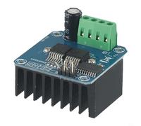 BTS7960 43A Módulo de controlador de motor Dual H Bridge MCU 5V Aislamiento para PWM Soporte de disipador de calor Indicación de voltaje Amplio rango de voltaje 5V-27V Plástico 4x5x1.2cm para coche