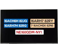 BTSELSS Pantalla de repuesto NE160QDM-NY1 para Lenovo Legion 5 Pro 16ACH6H 82JQ / 16ARH7 82RY / 16ARH7H 82RG para Legion 7-16ACHg6 82N6 5D11C72402 2560x1600 40 Alfileres 165 Panel de pantalla LCD no