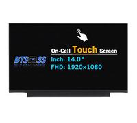 BTSELSS Repuesto LCD de 14 pulgadas para Lenovo 14e 81MH Chromebook Series 5D10S75184 B140HAK03.4 R140NWF5 RC Panel de visualización táctil en celda de repuesto de 40 pines inferior derecha FHD