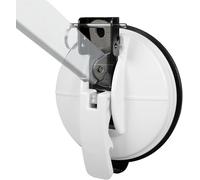 Btstil 2 piezas de soporte para toldo, soporte para pie de toldo para Thule Fiamma y DOMETIC, Compatible con VW T6 T5 T4 T6.1 Ford Nugget Vans Camper Caravana Autocaravana (Blanco)