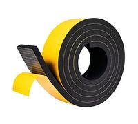 Btstil Cinta adhesiva de espuma de 30 mm de ancho x 10 mm de alto x 4 m de largo, burlete de puerta de ventana de casa de celda cerrada, sello de burlete de aire acondicionado, cinta aislante de