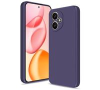 Btstring Funda para Honor 400 5G, Silicone Case con Protección Mejorada para la cámara, Carcasa Delgada a Prueba de Golpes, Forro Microfibra Suave Antiarañazos, Violet foncé