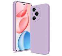 Btstring Funda para Honor 400 Pro 5G, Silicone Case con Protección Mejorada para la cámara, Carcasa Delgada a Prueba de Golpes, Forro Microfibra Suave Antiarañazos, Violet