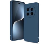 Btstring Funda para Honor Magic 7 Pro, Silicone Case con Protección Mejorada para la cámara, Carcasa Delgada a Prueba de Golpes, Forro Microfibra Suave Antiarañazos, Azul
