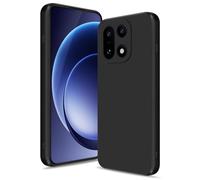Btstring Funda para OnePlus 15, Silicone Case con Protección Mejorada para la cámara, Carcasa Delgada a Prueba de Golpes, Forro Microfibra Suave Antiarañazos, Negro