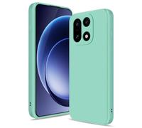 Btstring Funda para OnePlus 15, Silicone Case con Protección Mejorada para la cámara, Carcasa Delgada a Prueba de Golpes, Forro Microfibra Suave Antiarañazos, Vert Menthe