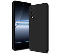 Btstring Funda para OnePlus Nord 5, Silicone Case con Protección Mejorada para la cámara, Carcasa Delgada a Prueba de Golpes, Forro Microfibra Suave Antiarañazos, Negro