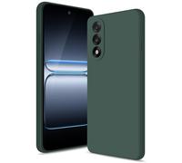 Btstring Funda para OnePlus Nord 5, Silicone Case con Protección Mejorada para la cámara, Carcasa Delgada a Prueba de Golpes, Forro Microfibra Suave Antiarañazos, Vert