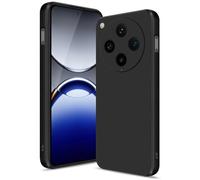 Btstring Funda para OPPO Find X8 Pro, Silicone Case con Protección Mejorada para la cámara, Carcasa Delgada a Prueba de Golpes, Forro Microfibra Suave Antiarañazos, Negro