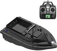 BTURYT Barco de cebo de pesca GPS con contenedor de cebo grande barco automático cebo con 400-500m remoto cebo barco