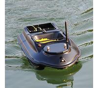 BTURYT Barco De Cebo De Pesca Inalámbrica De 500 Metros Carpa Fischboot Lancha Rápida Fernbedienung Boot 2 Tricher LCD GPS Buscador De Peces con Sensores De Sonar