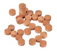 Btuty 30 Paquetes de Almohadillas de Corcho para Saxofón Reducción de Ruido Silencio Piezas de Repuesto para Saxofón Accesorios para Instrumentos Musicales Alfombrilla de Corcho para Saxofón