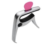 Btuty Cejilla Guitarra,multifuncional Capo,aleación de zinc con extractor de pasadores de puente ranura para púas de guitarra 3 uds púas para guitarras eléctricas acústicas bajo