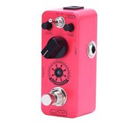 Btuty Compresor Pedal Guitarra Mini Compresor Pedal Efectos Ultimate Comp 2 Modos Pedal Efecto Compresión Analógico Puro para Pedal Efecto Guitarra Eléctrica True Bypass DC 9V