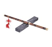 Btuty Flute - Pluggable Bitter Bambú Flute Dizi tradicional chino mano madera musical instrumento clave D Nivel de estudio Rendimiento
