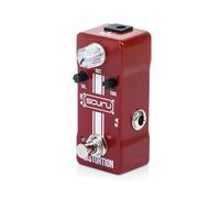 Btuty Pedal de efectos de distorsión de guitarra Amplificadores de alta ganancia Respuesta dinámica DC 9V 6,35 mm Interfaz de entrada/salida Efector de distorsión de guitarra eléctrica con True Bypass