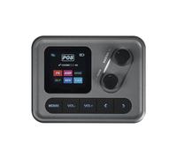 Btuty Procesador de Efectos Múltiples para Amplificador de Guitarra Bolsillo, Simulación 20 Amperios 20 CAB, Auriculares Recargables Portátiles con Grabación en Bucle Invertido,