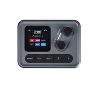 Btuty Procesador multiefectos de guitarra, 20 A, 20 CAB Sims con función de bucle trasero, pedal de guitarra portátil recargable, conector de auriculares de 3.5 mm para guitarra eléctrica