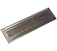 BTV | Bocacartas Construidos en Aluminio Pintado y Acero Inoxidable | Acabado Mate | 29 x 7.4 x 0.2 cm