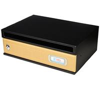 Btv bohemia - Buzon horizontal -1 acero negro haya